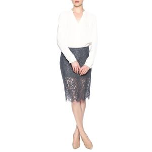 NEW Chaser Lace Pencil Skirt